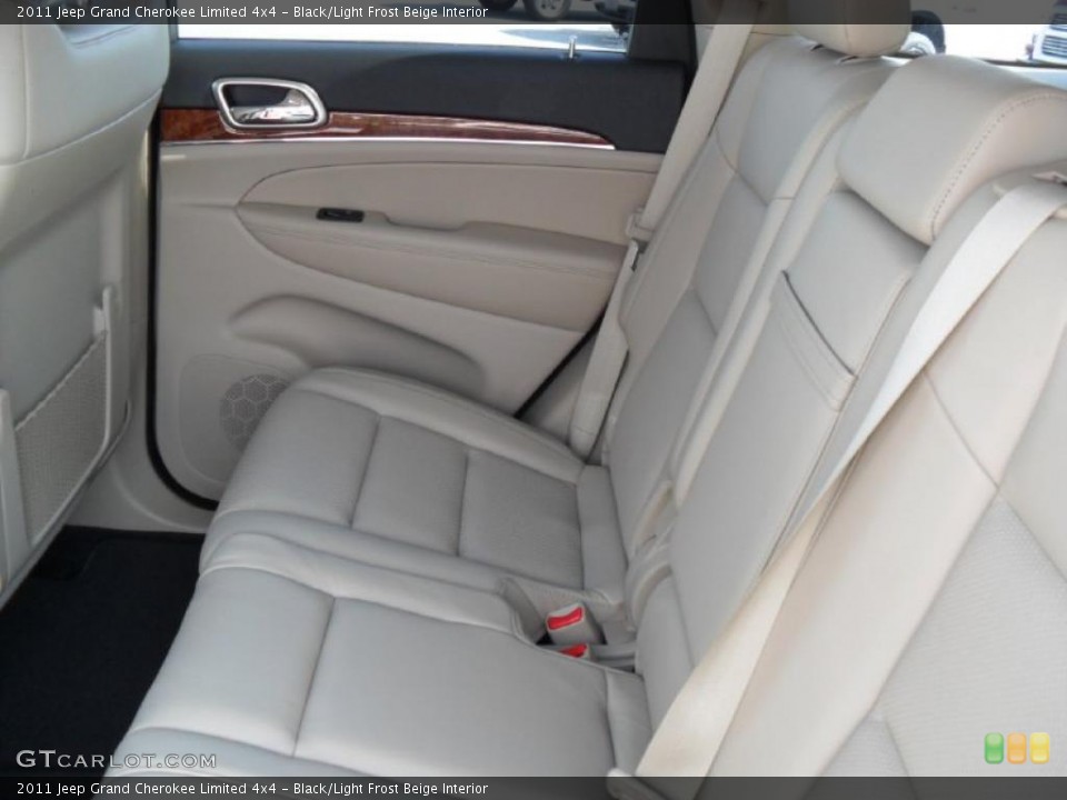 Black/Light Frost Beige Interior Photo for the 2011 Jeep Grand Cherokee Limited 4x4 #45784454