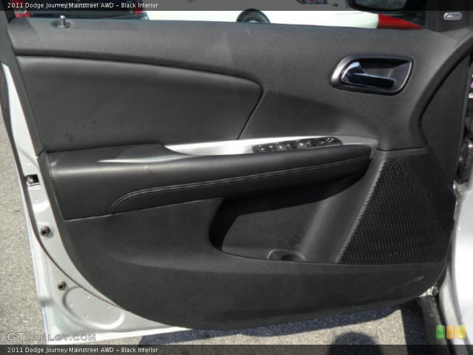 Black Interior Door Panel for the 2011 Dodge Journey Mainstreet AWD #45784530