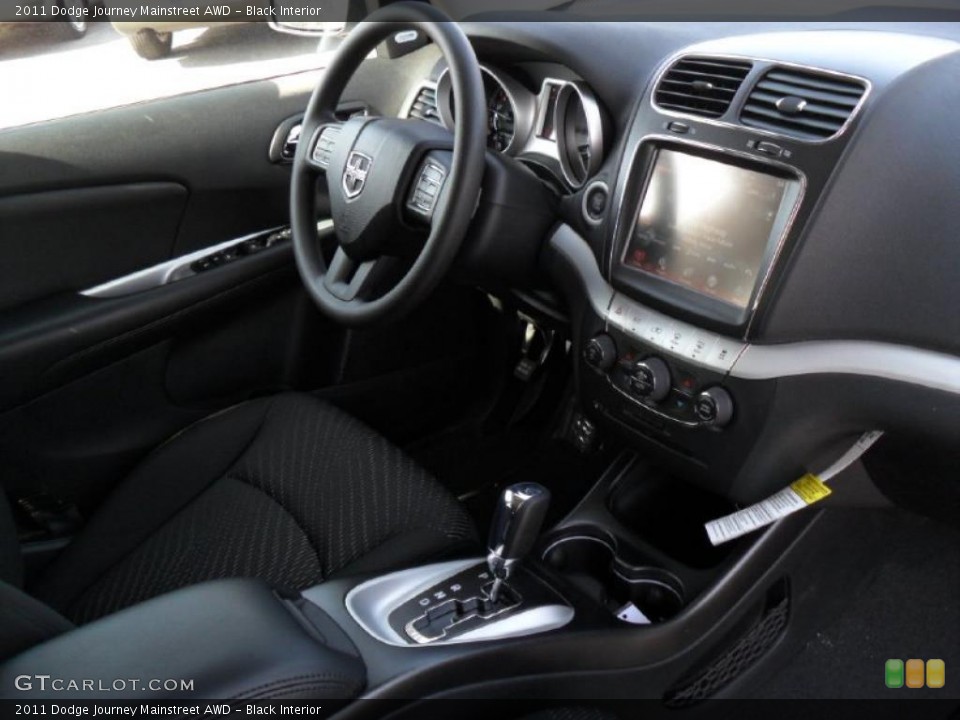 Black Interior Dashboard for the 2011 Dodge Journey Mainstreet AWD #45784582