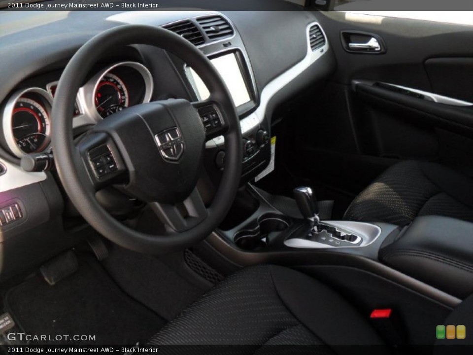 Black Interior Prime Interior for the 2011 Dodge Journey Mainstreet AWD #45784602