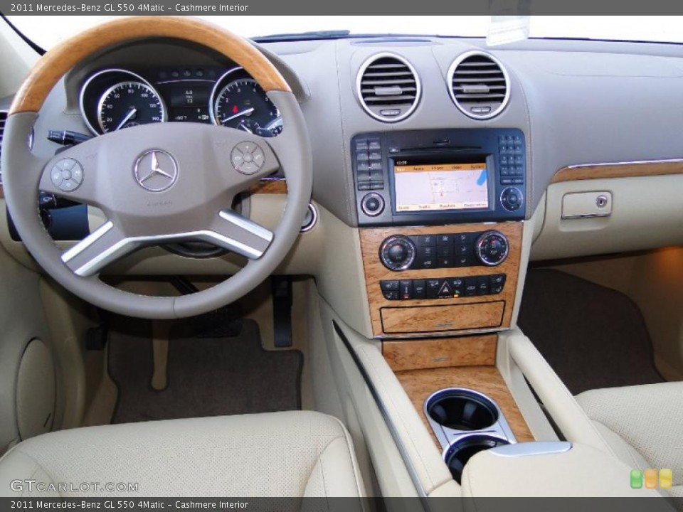 Cashmere Interior Dashboard for the 2011 Mercedes-Benz GL 550 4Matic #45786150