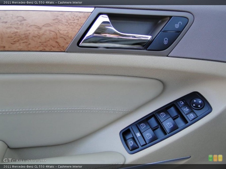 Cashmere Interior Controls for the 2011 Mercedes-Benz GL 550 4Matic #45786570