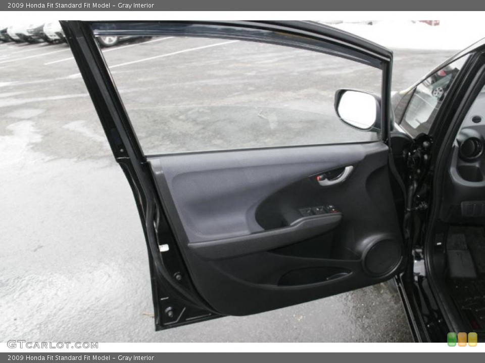 Gray Interior Door Panel for the 2009 Honda Fit  #45789850