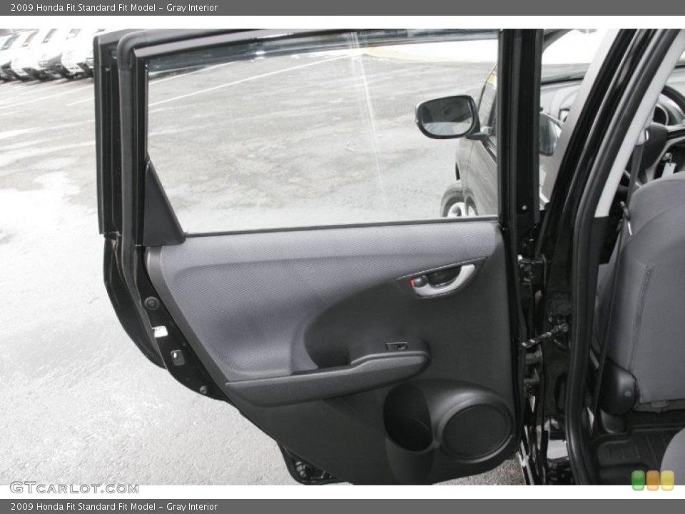 Gray Interior Door Panel for the 2009 Honda Fit  #45789858