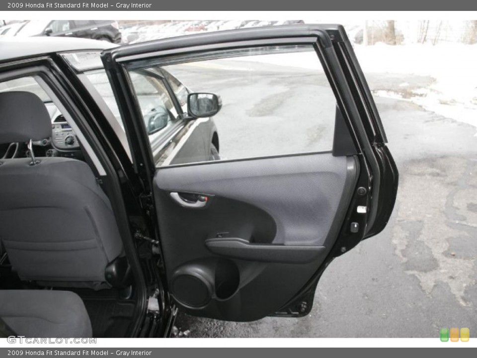 Gray Interior Door Panel for the 2009 Honda Fit  #45789866