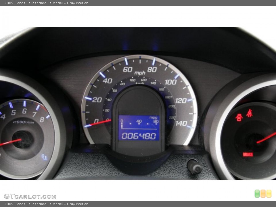 Gray Interior Gauges for the 2009 Honda Fit  #45789934