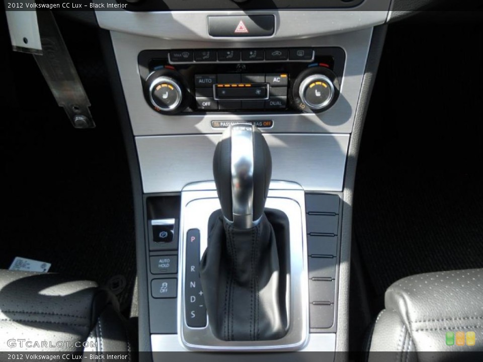 Black Interior Transmission for the 2012 Volkswagen CC Lux #45790066