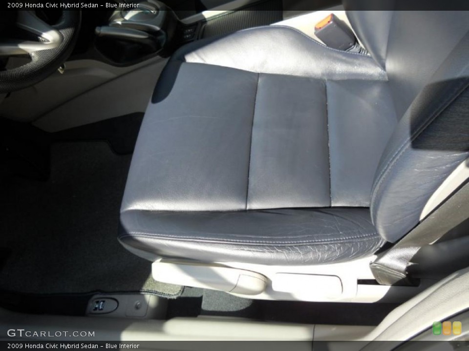 Blue Interior Photo for the 2009 Honda Civic Hybrid Sedan #45790666
