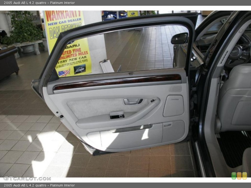 Platinum Interior Door Panel for the 2005 Audi A8 L 4.2 quattro #45791806
