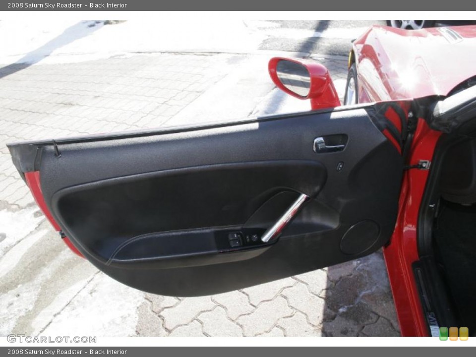 Black Interior Door Panel for the 2008 Saturn Sky Roadster #45792014