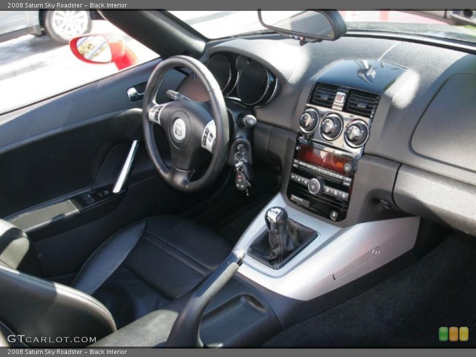 Black Interior Photo for the 2008 Saturn Sky Roadster #45792022