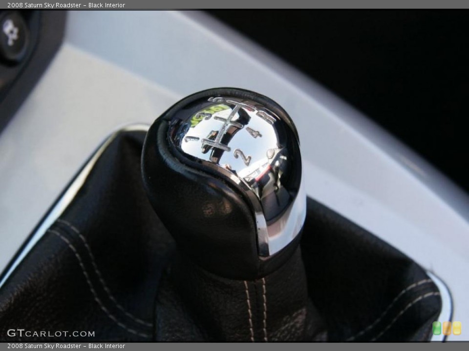 Black Interior Transmission for the 2008 Saturn Sky Roadster #45792054
