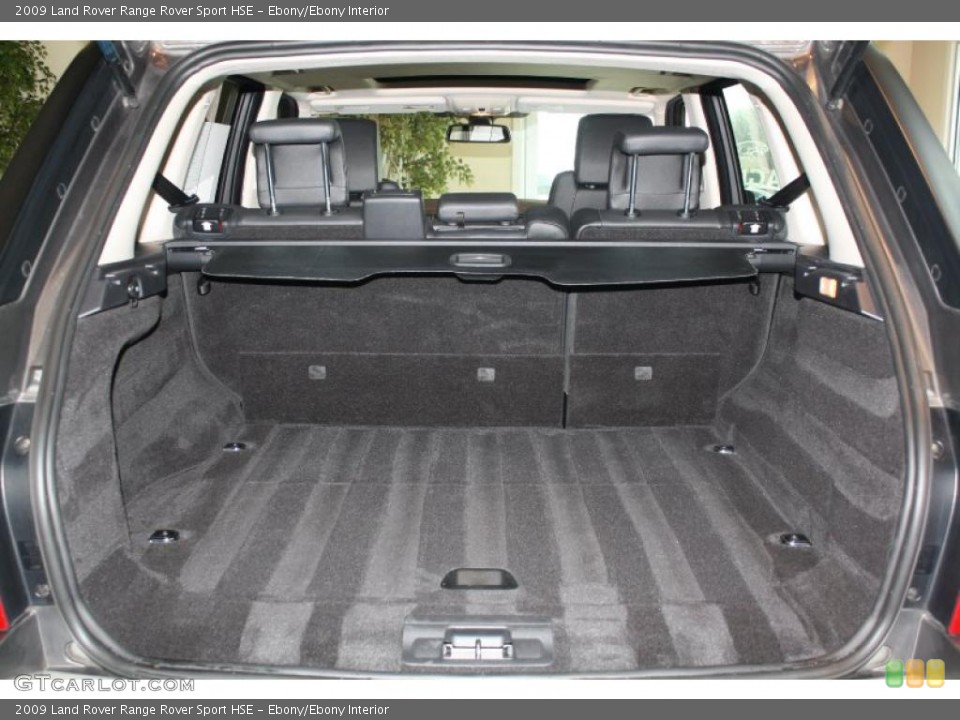 Ebony/Ebony Interior Trunk for the 2009 Land Rover Range Rover Sport HSE #45792306