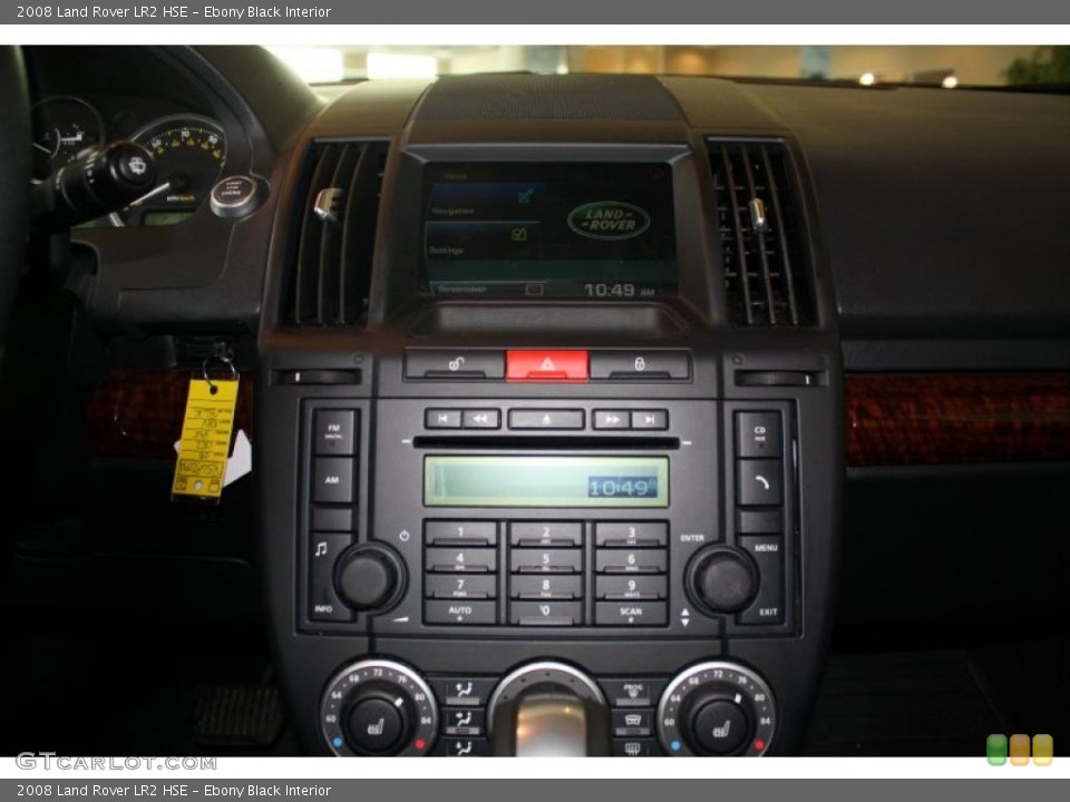 Ebony Black Interior Controls for the 2008 Land Rover LR2 HSE #45793635