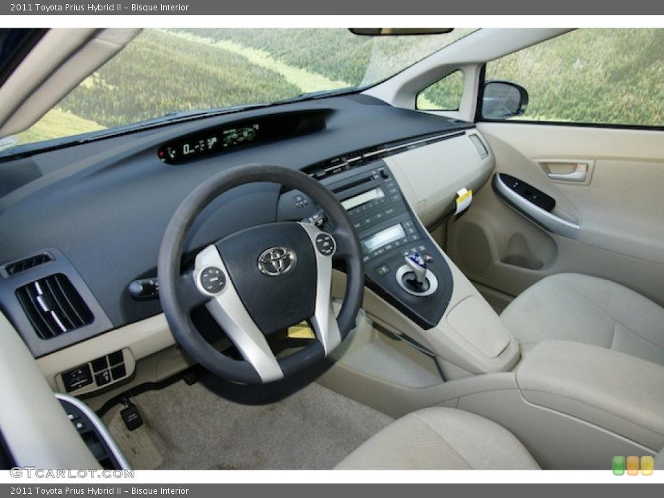 Bisque Interior Photo for the 2011 Toyota Prius Hybrid II #45795815