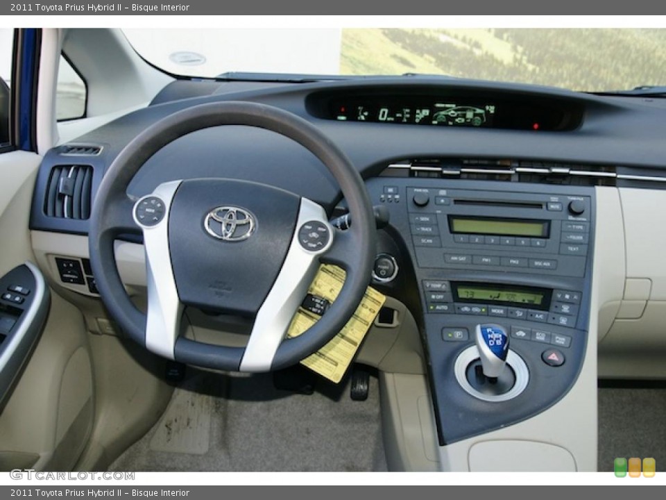 Bisque Interior Dashboard for the 2011 Toyota Prius Hybrid II #45795847