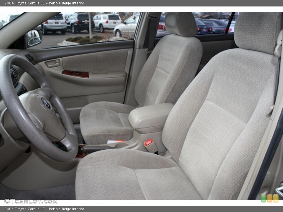 Pebble Beige Interior Photo for the 2004 Toyota Corolla LE #45797055