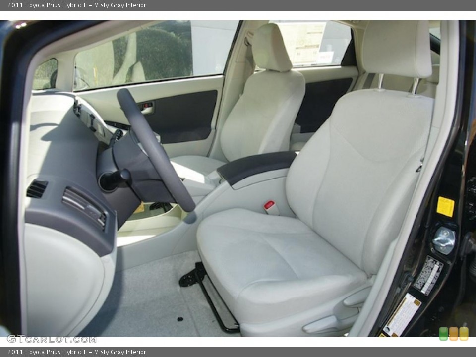 Misty Gray Interior Photo for the 2011 Toyota Prius Hybrid II #45797211
