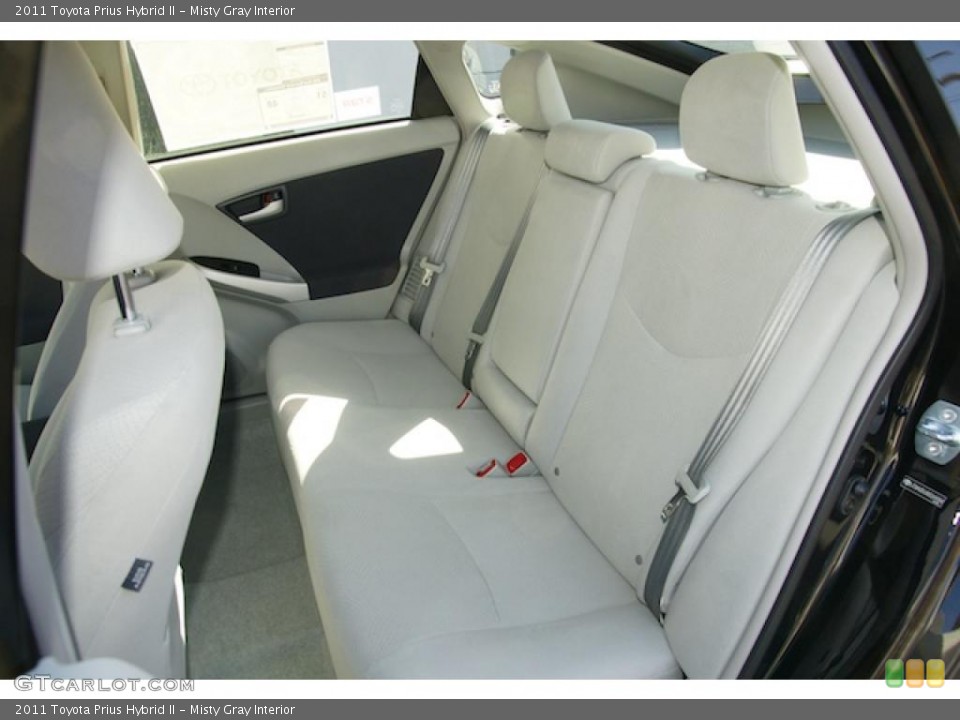 Misty Gray Interior Photo for the 2011 Toyota Prius Hybrid II #45797227
