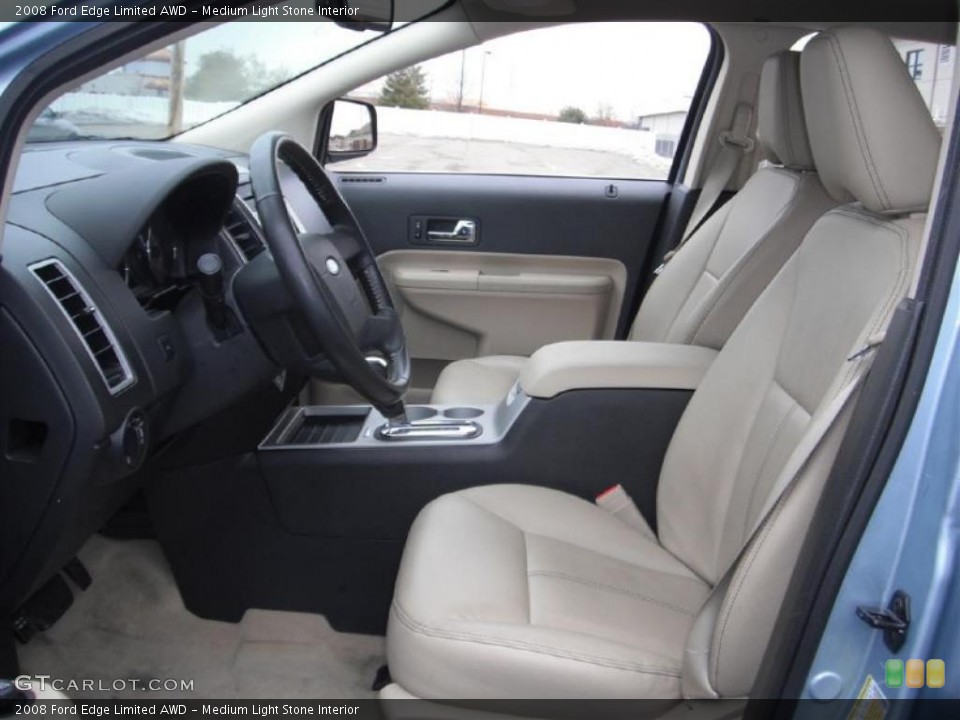 Medium Light Stone Interior Photo for the 2008 Ford Edge Limited AWD #45797307