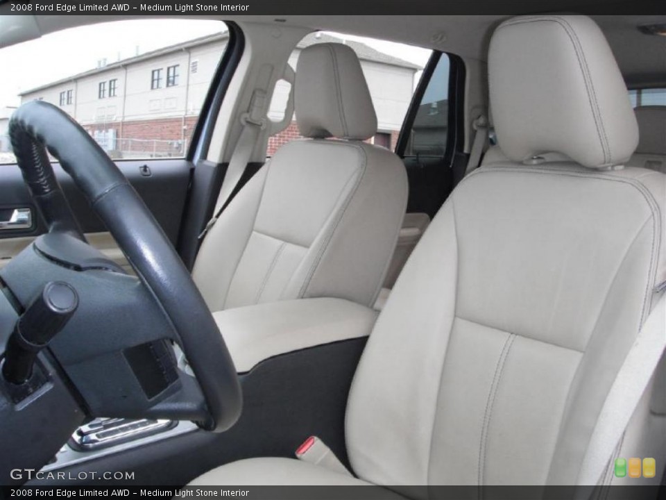 Medium Light Stone Interior Photo for the 2008 Ford Edge Limited AWD #45797327