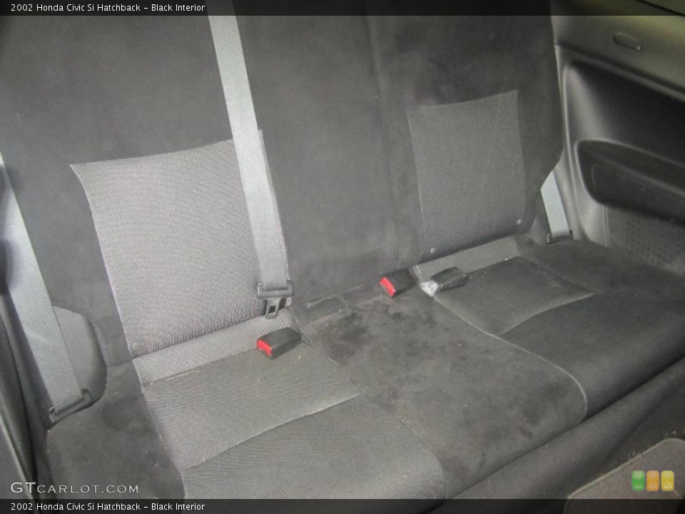 Black Interior Photo for the 2002 Honda Civic Si Hatchback #45797423