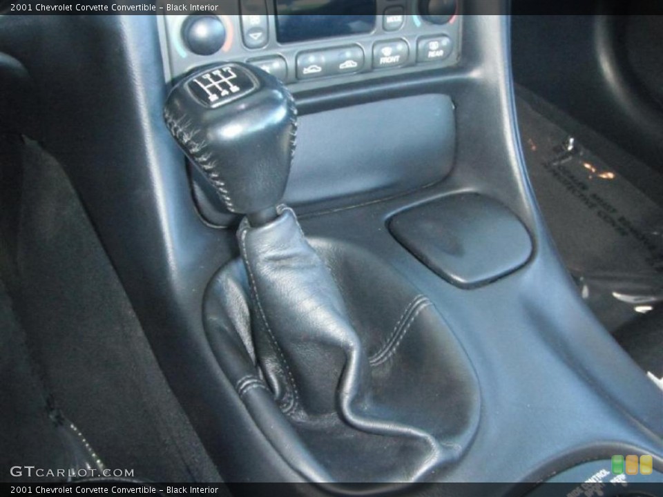 Black Interior Transmission for the 2001 Chevrolet Corvette Convertible #45797763