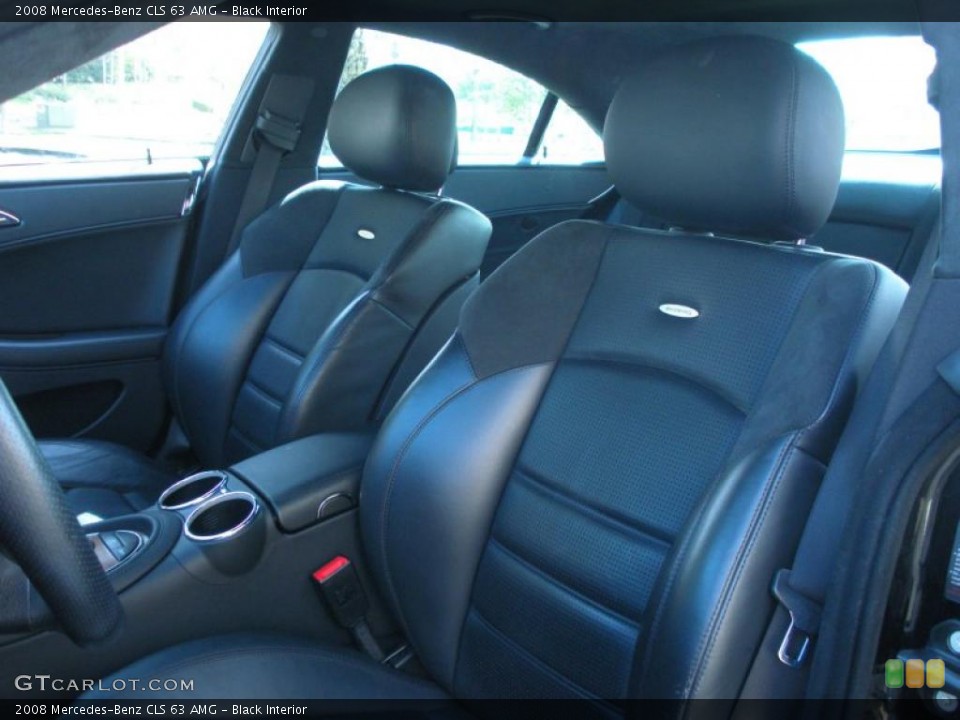 Black Interior Photo for the 2008 Mercedes-Benz CLS 63 AMG #45801229