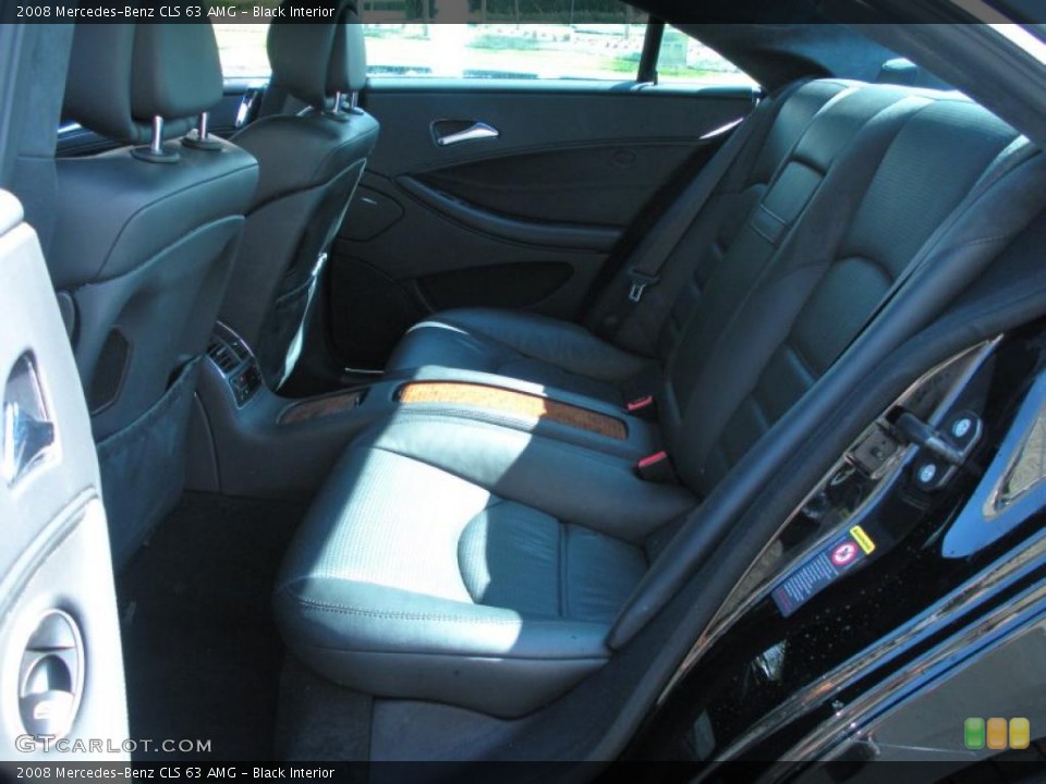 Black Interior Photo for the 2008 Mercedes-Benz CLS 63 AMG #45801233
