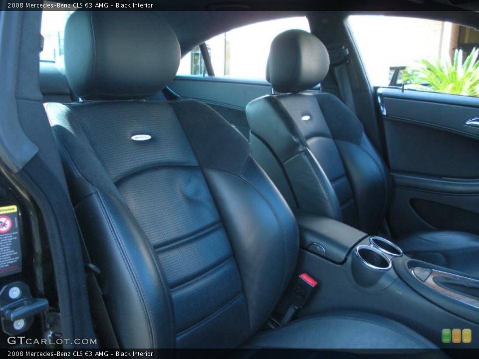 Black Interior Photo for the 2008 Mercedes-Benz CLS 63 AMG #45801245