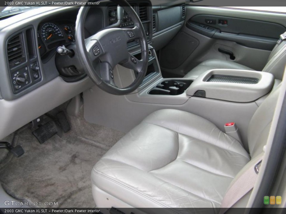 Pewter/Dark Pewter Interior Prime Interior for the 2003 GMC Yukon XL SLT #45801937