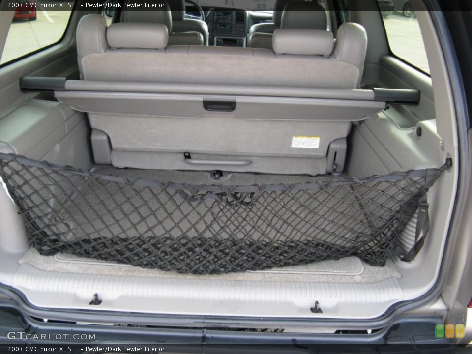 Pewter/Dark Pewter Interior Trunk for the 2003 GMC Yukon XL SLT #45802041