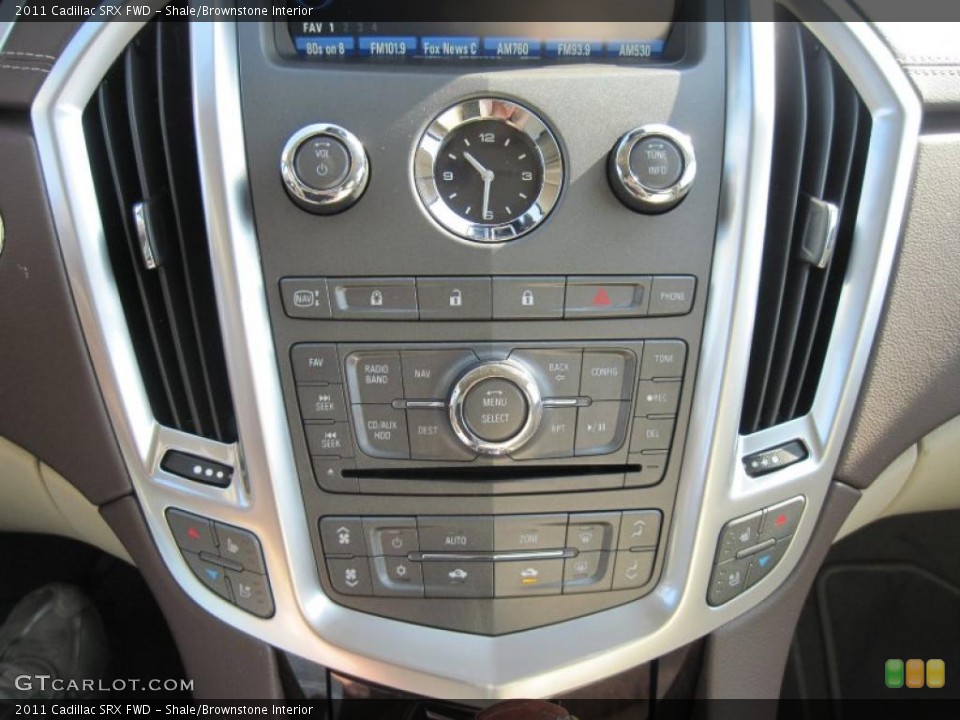Shale/Brownstone Interior Controls for the 2011 Cadillac SRX FWD #45802705