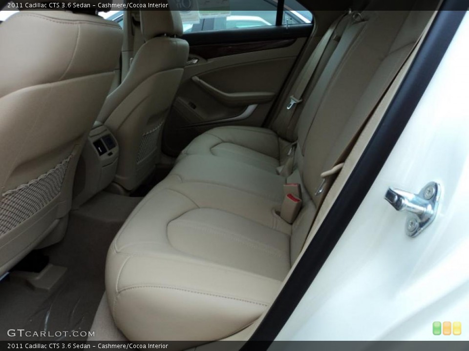Cashmere/Cocoa Interior Photo for the 2011 Cadillac CTS 3.6 Sedan #45802789
