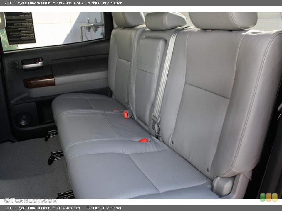 Graphite Gray Interior Photo for the 2011 Toyota Tundra Platinum CrewMax 4x4 #45802801