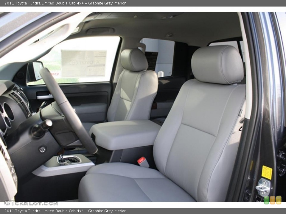 Graphite Gray Interior Photo for the 2011 Toyota Tundra Limited Double Cab 4x4 #45802921