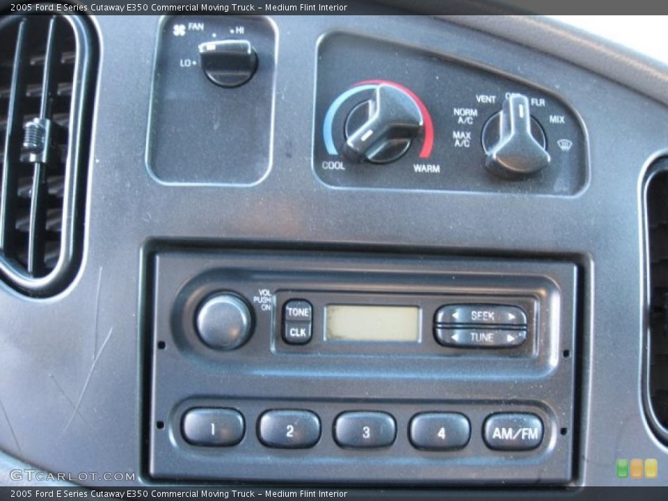 Medium Flint Interior Controls for the 2005 Ford E Series Cutaway E350 Commercial Moving Truck #45803257