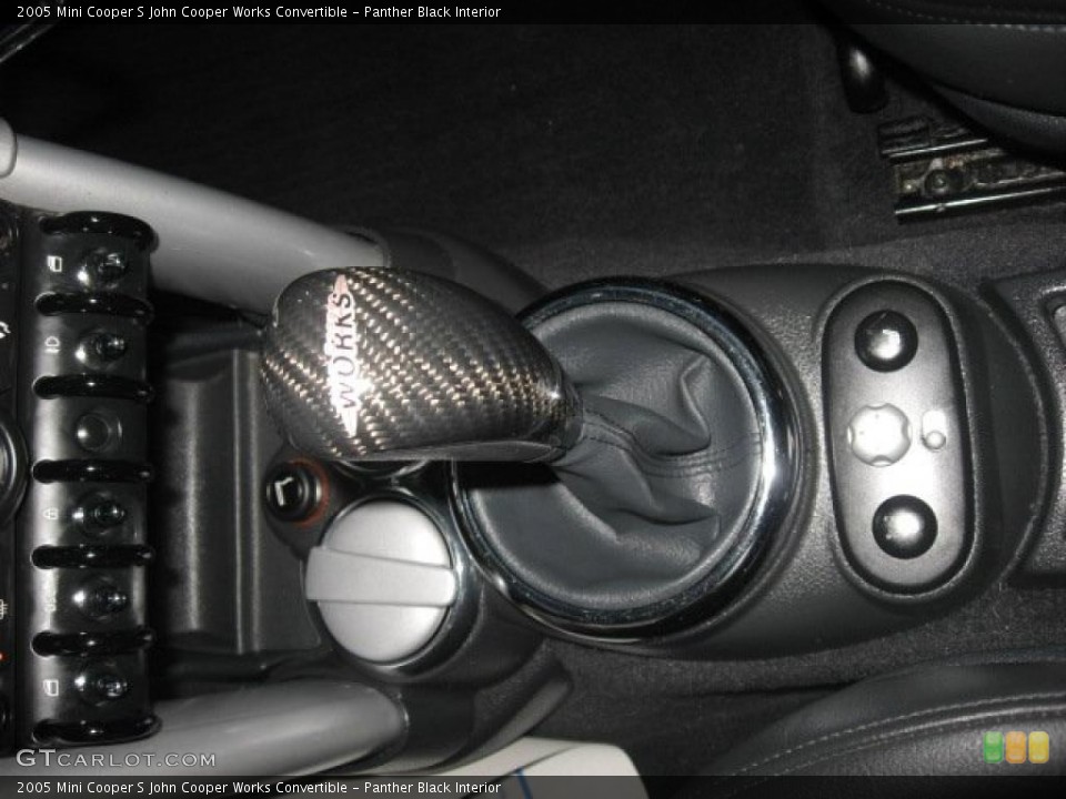 Panther Black Interior Transmission for the 2005 Mini Cooper S John Cooper Works Convertible #45806133