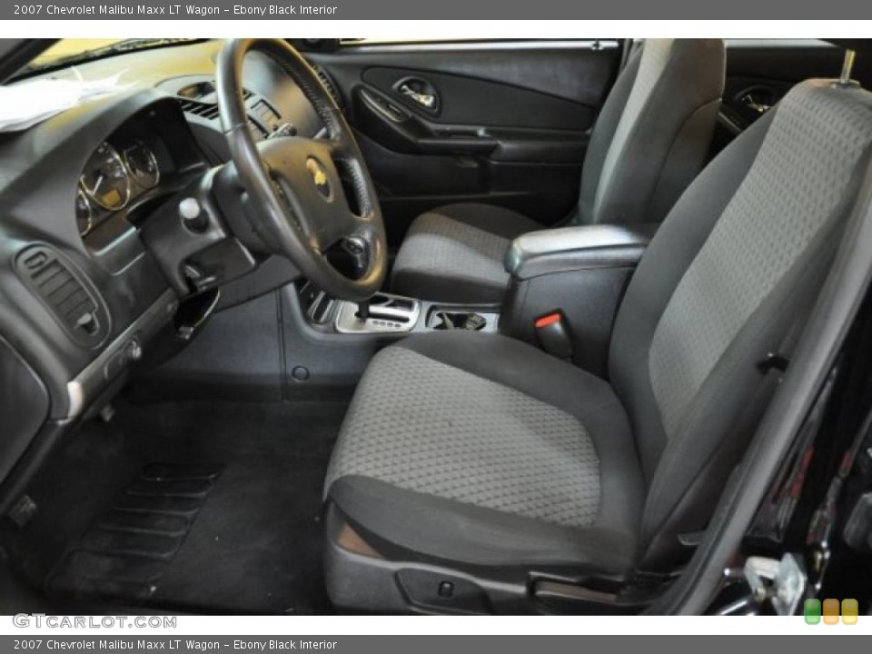 Ebony Black Interior Photo for the 2007 Chevrolet Malibu Maxx LT Wagon #45808153