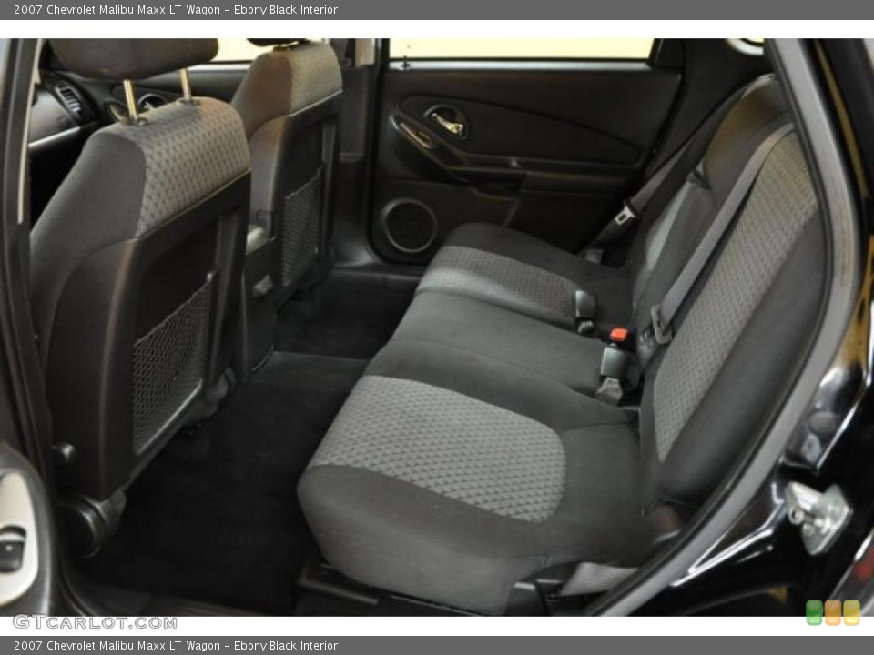 Ebony Black Interior Photo for the 2007 Chevrolet Malibu Maxx LT Wagon #45808161