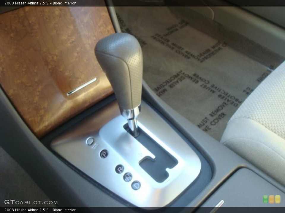 Blond Interior Transmission for the 2008 Nissan Altima 2.5 S #45808225