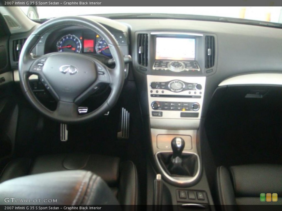 Graphite Black Interior Photo for the 2007 Infiniti G 35 S Sport Sedan #45808513