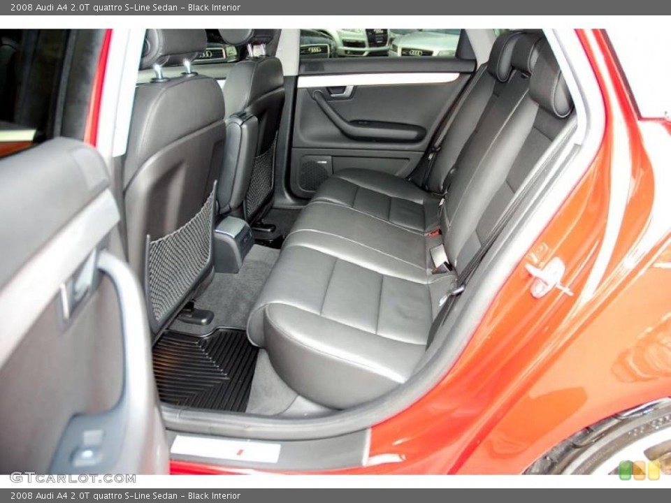 Black Interior Photo for the 2008 Audi A4 2.0T quattro S-Line Sedan #45809939