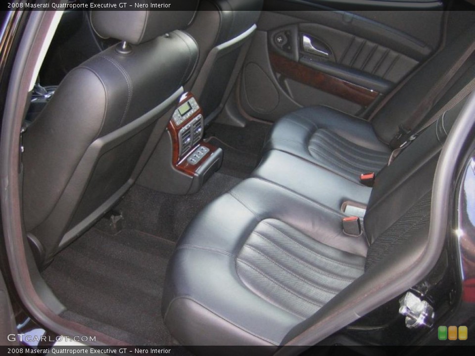 Nero Interior Photo for the 2008 Maserati Quattroporte Executive GT #45810637