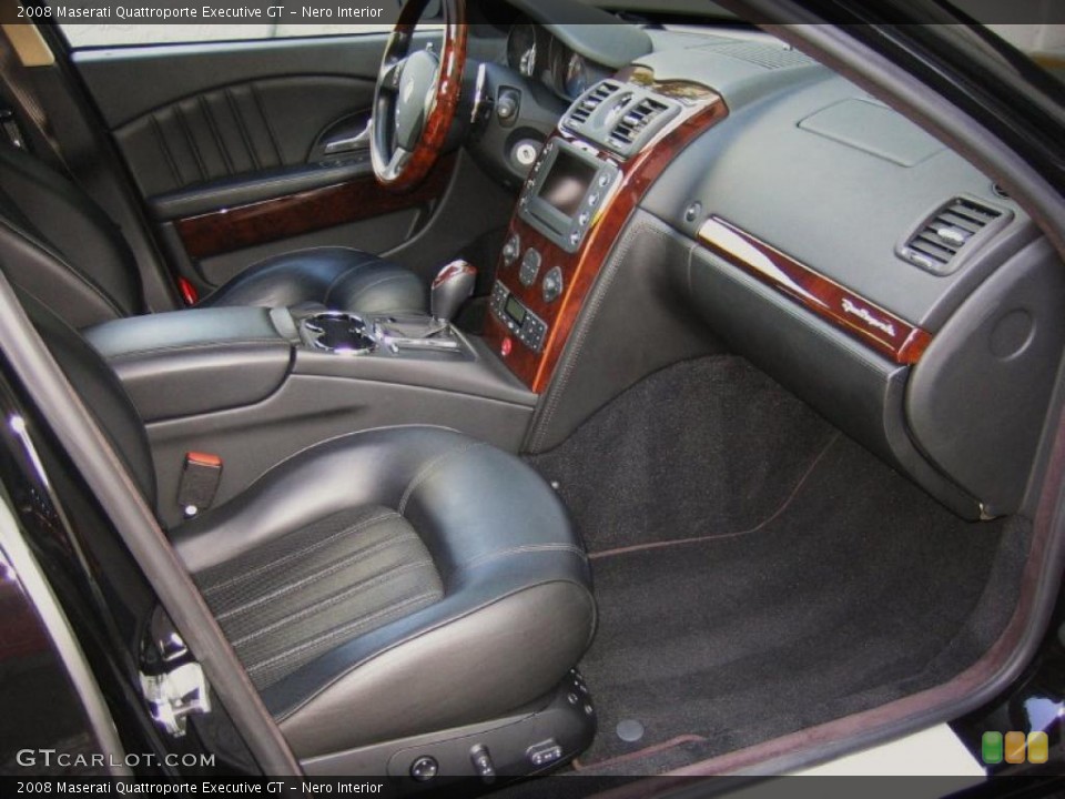 Nero Interior Photo for the 2008 Maserati Quattroporte Executive GT #45811093