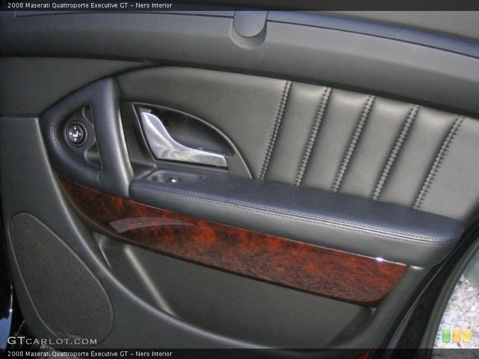 Nero Interior Door Panel for the 2008 Maserati Quattroporte Executive GT #45811261