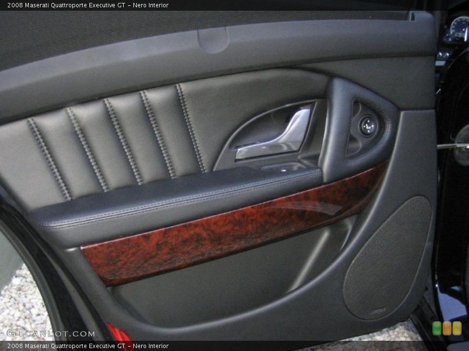 Nero Interior Door Panel for the 2008 Maserati Quattroporte Executive GT #45811269