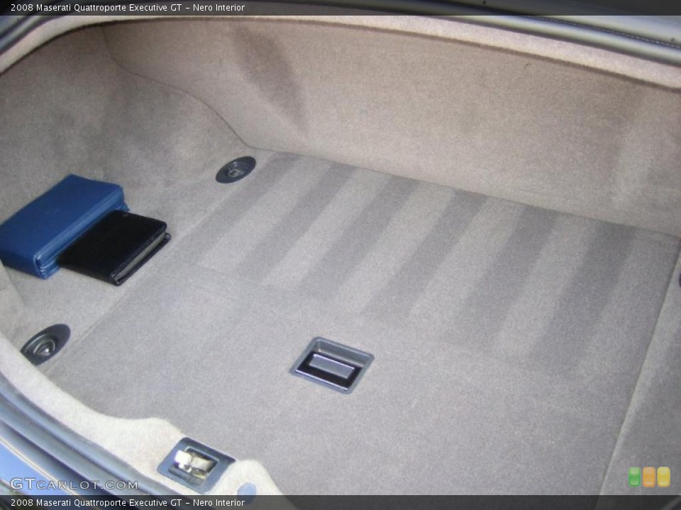 Nero Interior Trunk for the 2008 Maserati Quattroporte Executive GT #45811393