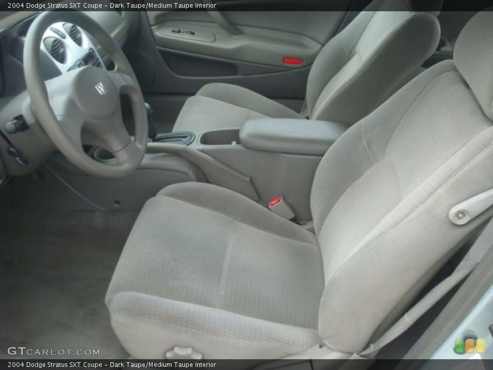 Dark Taupe/Medium Taupe Interior Photo for the 2004 Dodge Stratus SXT Coupe #45811505