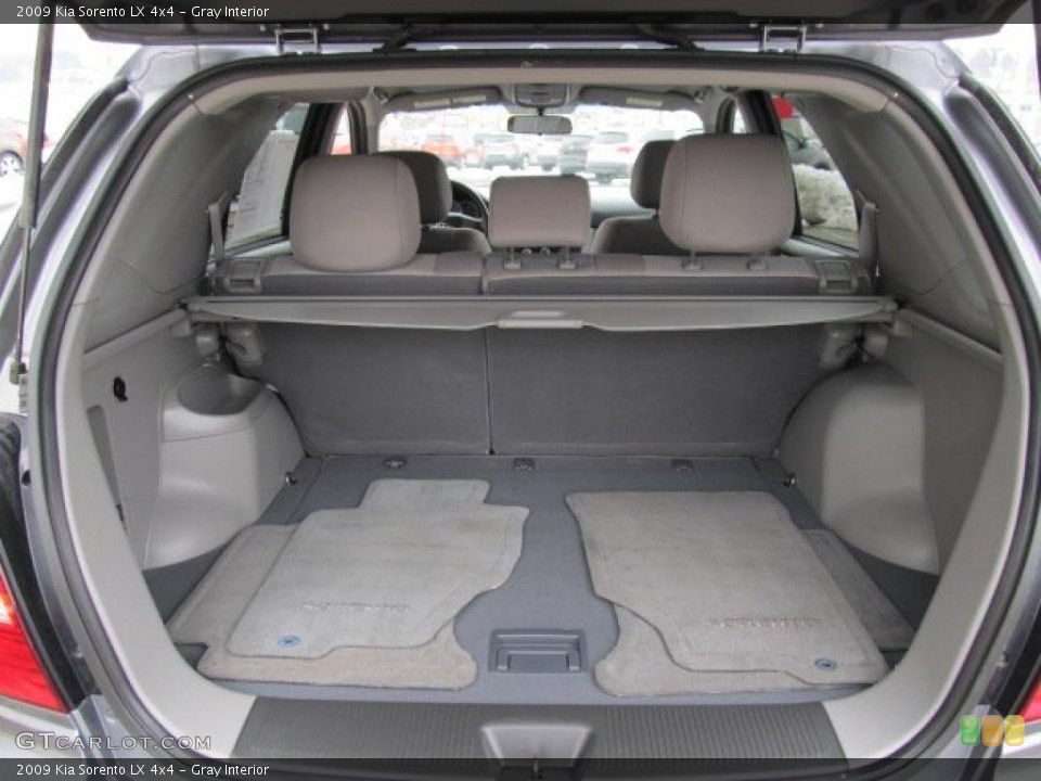 Gray Interior Trunk for the 2009 Kia Sorento LX 4x4 #45812545